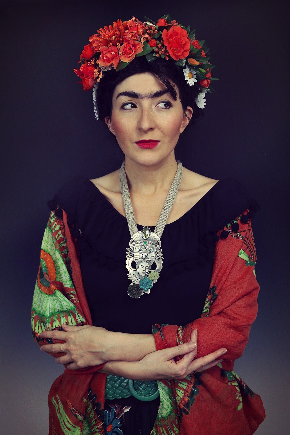 Frida, Frida Kahlo, Frida necklace, Frida jewelry, Frida pendant, Frida naszyjnik, prekolumbijski naszyjnik, aztecki naszyjnik, naszyjnik z turkusami, etapy tworzenia, meksykańska biżuteria, biżuteria inspirowana meksykiem, marta Norenberg, proces tworzenia biżuterii, sztuk kilka biżuteria, biżuteria ze srebra, biżuteria autorska, biżuteria artystyczna, blog o biżuterii